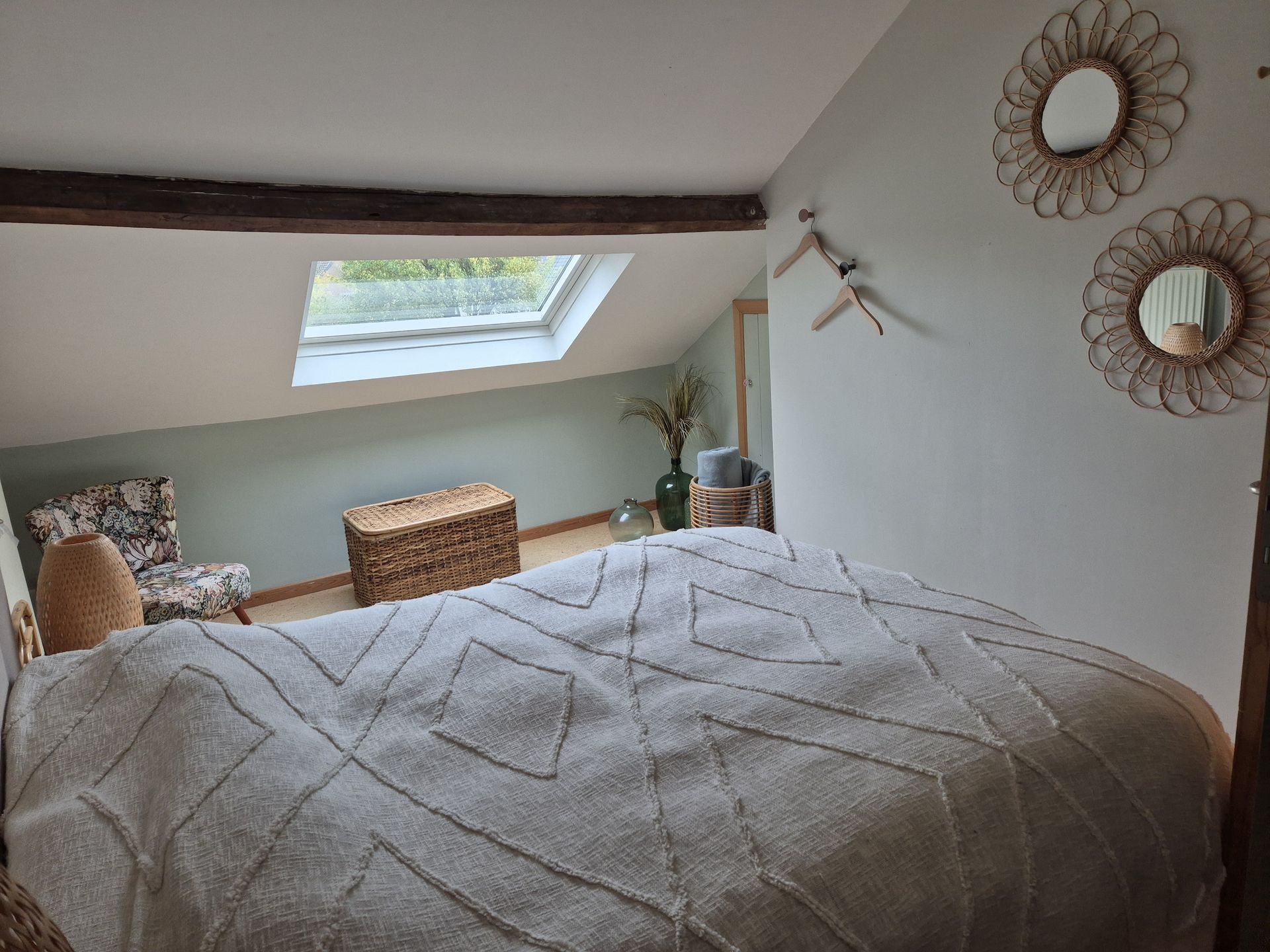 Chambre bohème maison d'hôtes La Pause de Fromiée