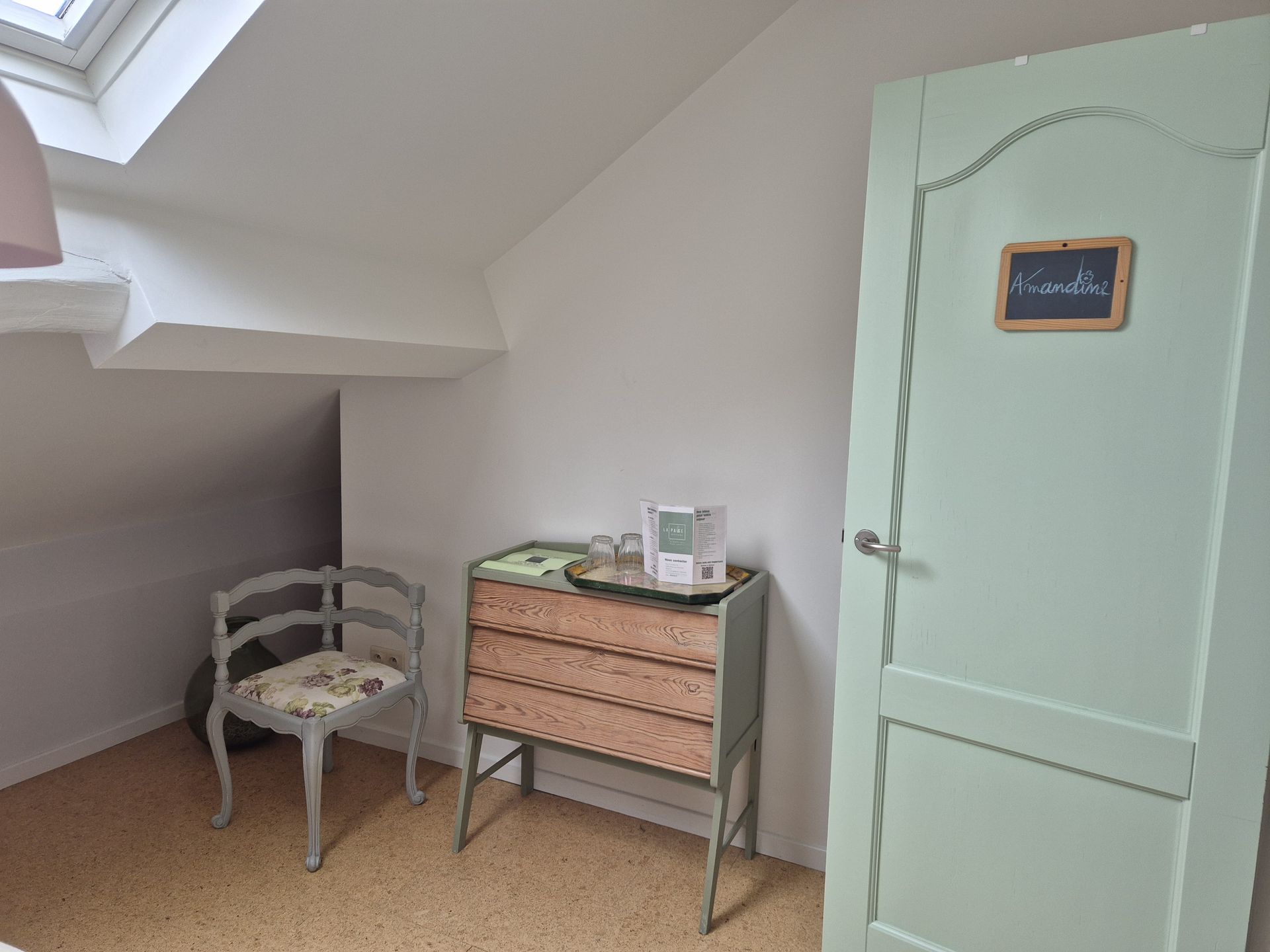 Chambre British maison d'hôtes La Pause de Fromiée